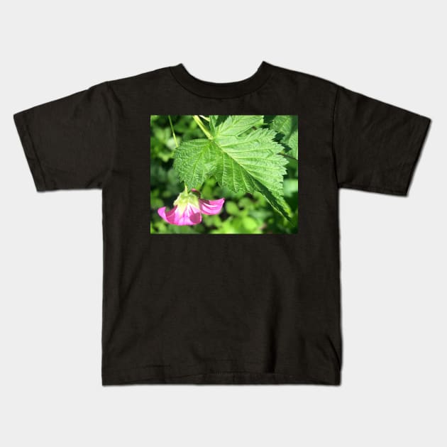 The Tender Pink Blossom of Spring Kids T-Shirt by Photomersion